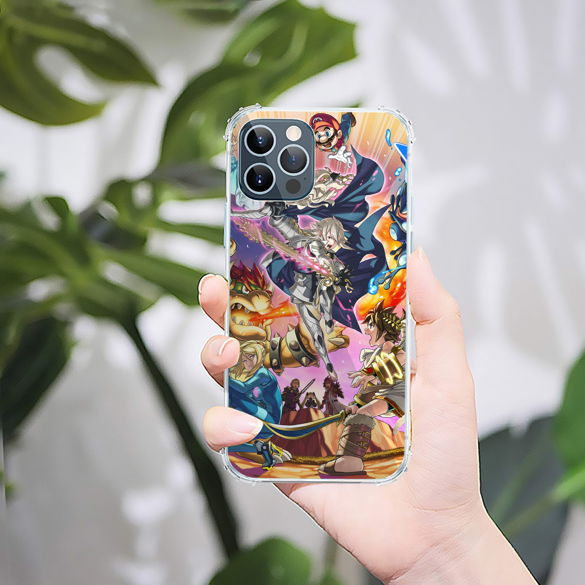 （画像用） ポケットモンスター Pokémon 【iPhone 12シリーズ対応】透明スマホケース（クリアソフトケース）